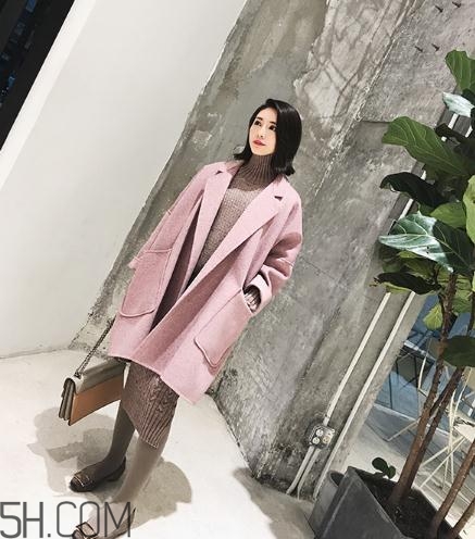 粉色大衣搭配什么鞋子？粉色大衣搭配鞋子圖片