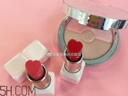 嬌蘭愛心粉管唇膏多少錢？嬌蘭愛心口紅上市時間