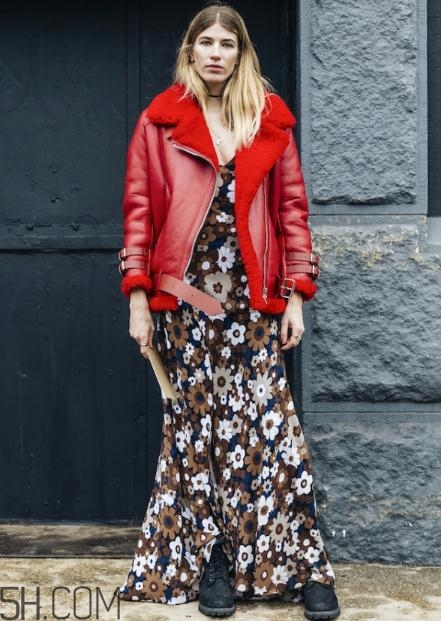 皮毛一體什么顏色好看？皮毛一體外套搭配圖