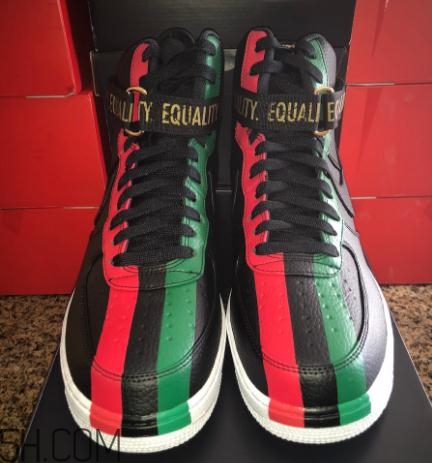 nike air force 1 high bhm黑人月配色發(fā)售時(shí)間_實(shí)物曝光 nike air force 1 high bhm黑人月配色發(fā)售時(shí)間_實(shí)物曝光