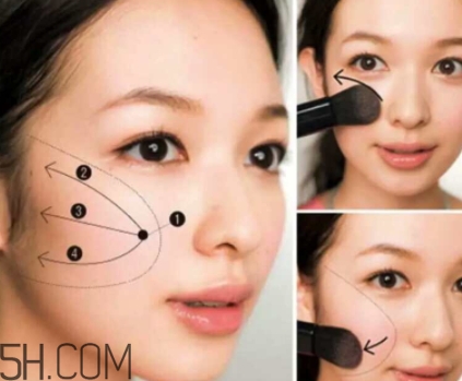 腮紅刷怎么用？腮紅刷使用步驟