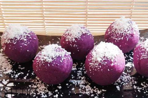 紫薯餅用糯米還是面粉 紫薯球用糯米還是面粉