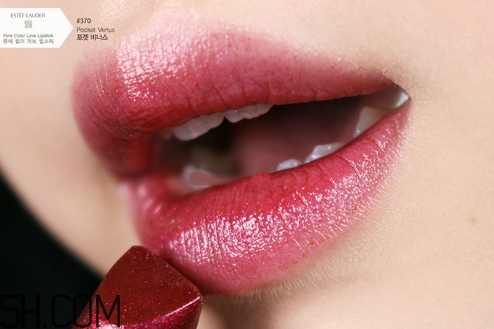 雅詩蘭黛戀愛唇膏哪個色比較火？崔雪莉雅詩蘭黛畫報口紅色號