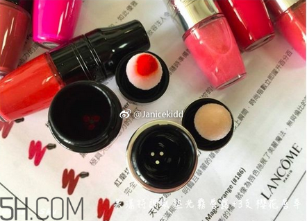 lancome蘭蔻果漾特調(diào)氣墊光霧唇露色號有哪些？