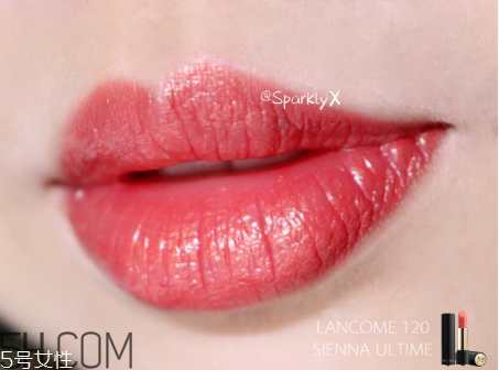 蘭蔻120口紅什么顏色？傳說中的女神色