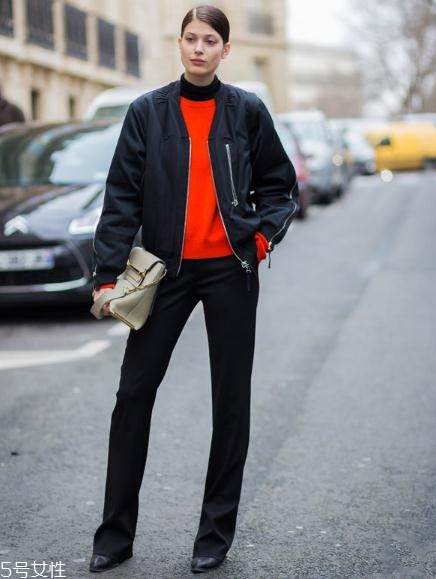 飛行員夾克配什么褲子？四種搭配個性十足