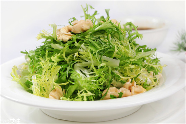 涼拌苦菊怎么做不苦？涼拌苦菊可以減肥排毒