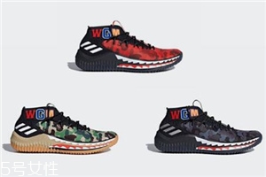 bape與adidas dame 4聯(lián)名有哪幾款_多少錢？