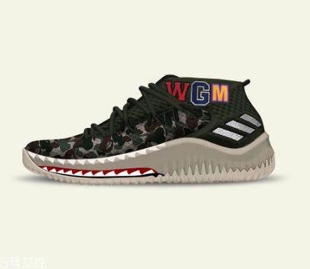bape與adidas dame 4聯(lián)名有哪幾款_多少錢？