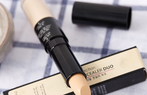 the saem得鮮雙頭遮瑕筆遮瑕棒怎么用？