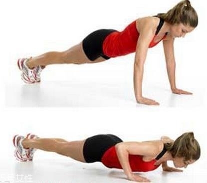 俯臥撐塌腰怎么辦？教你如何解決