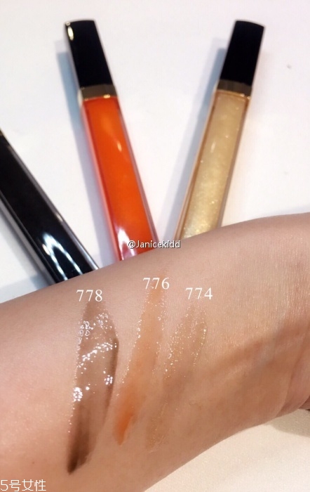 香奈兒可可小姐唇露748什么色？香奈兒水晶糖光透唇釉全試色