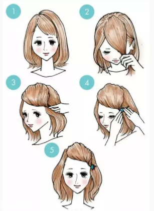 M型短劉海適合什么臉型？幫助大臉遮住大額頭