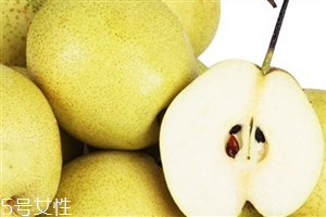 梨子變粉了能吃嗎？梨有利尿作用