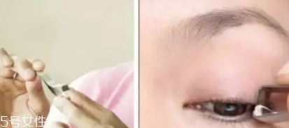 睫毛夾可以不涂睫毛膏嗎？