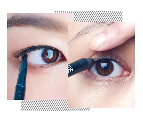 內眼線和外眼線的區(qū)別 畫眼線的小竅門