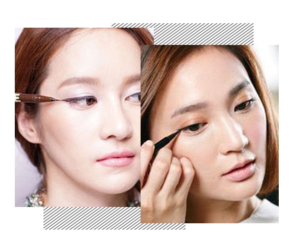 內眼線和外眼線的區(qū)別 畫眼線的小竅門