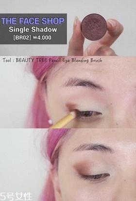 南瓜色眼影怎么畫？南瓜色眼妝畫法教程