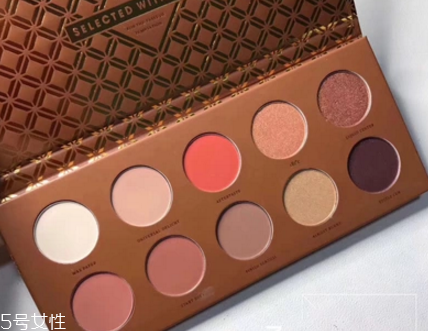 zoeva眼影多少錢？zoeva queens guard眼影盤試色