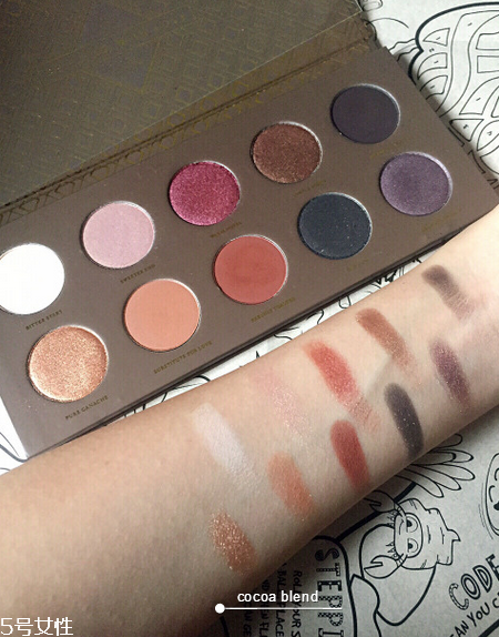 zoeva眼影盤怎么樣？買了不后悔