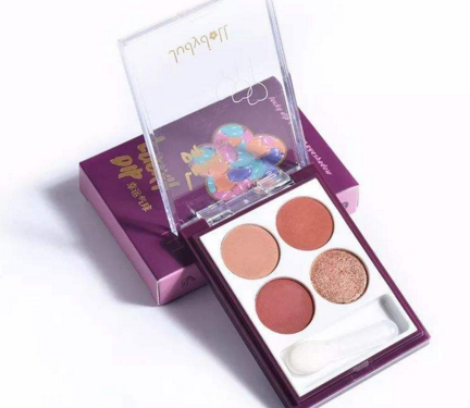 珠光眼影和啞光眼影哪個(gè)好？judydoll橘朵四色眼影超好看