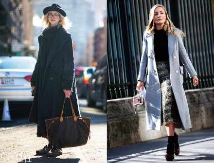 過膝長裙怎么搭配？冬日的花樣穿搭