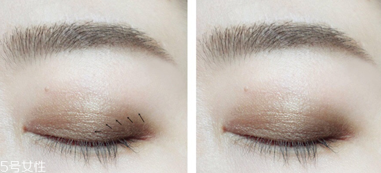 如何化妝使眼睛變大？落日線放大雙眼