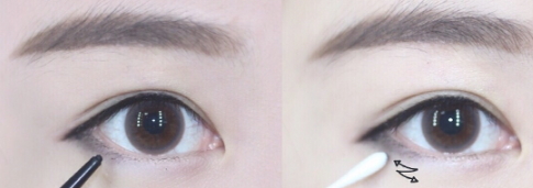 眼線膠筆怎么畫內(nèi)眼線？內(nèi)眼線四部曲圖解