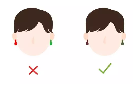 耳飾該怎么挑選？大臉適合耳釘