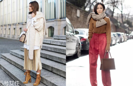 2018年流行什么款式圍巾？你與時(shí)髦之間只差它了