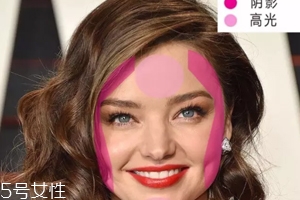 高光怎么打好看？圓臉注重拉長臉型