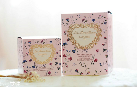 laduree花瓣腮紅好用嗎？貴婦專用彩妝線