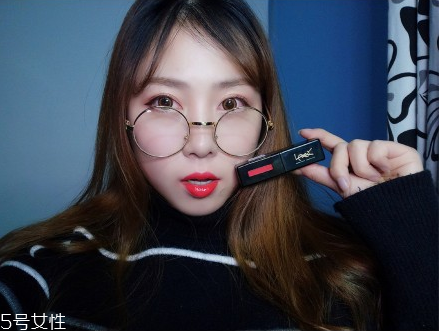 ysl圣羅蘭黑管唇釉哪個顏色好看？持久度加分