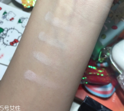 紀梵希四宮格粉餅色號試色 紀梵希四宮格粉餅色號試色