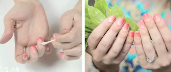 漸變指甲怎么配色？溫暖配色教程