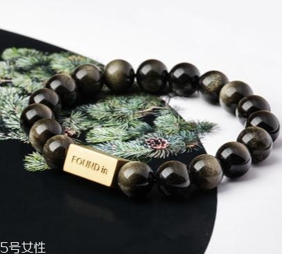 金曜石手鏈戴哪只手？金曜石手鏈這樣戴