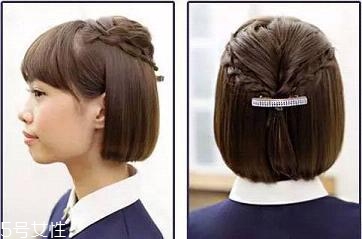 短發(fā)怎么做新娘造型？編發(fā)好看又簡(jiǎn)單