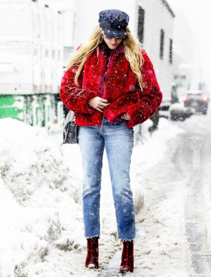 皮草下身搭配什么好看？這個冬天不怕冷