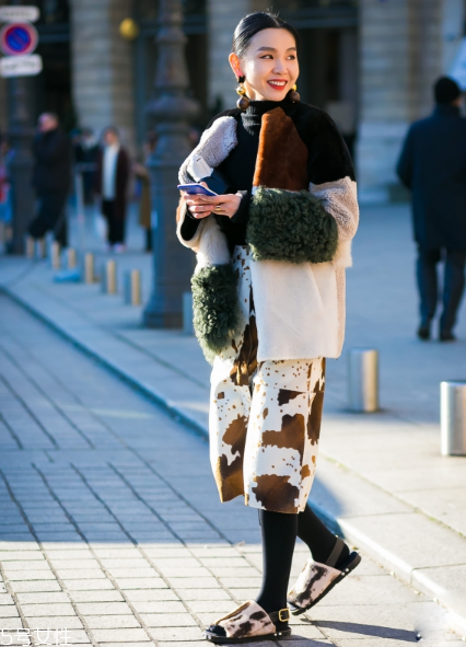 皮草下身搭配什么好看？這個冬天不怕冷