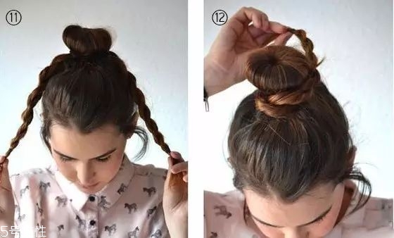 冬天系圍巾怎么扎頭發(fā)？適合搭配羽絨服的發(fā)型