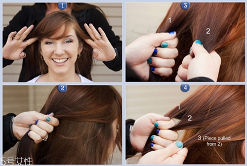 冬天戴帽子怎么扎頭發(fā)好？法式魚(yú)骨辮編發(fā)很特別