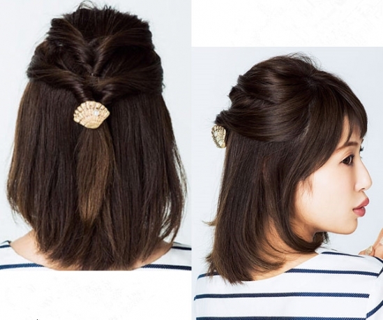 披肩發(fā)怎么扎好看？披肩發(fā)好看扎發(fā)圖解