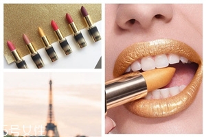 金色口紅怎么搭配好看？這樣輕松駕馭