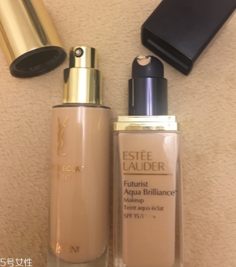 雅詩蘭黛和ysl圣羅蘭粉底液哪個好？