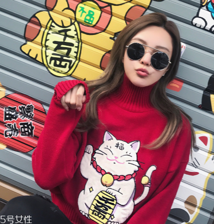 紅色毛衣什么款式好看？新年運勢全靠它