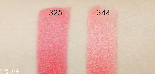嬌蘭325和344哪個好看？直男最愛