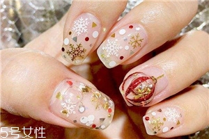 2018新年美甲款式 適合新年的美甲 2018新年美甲款式 適合新年的美甲