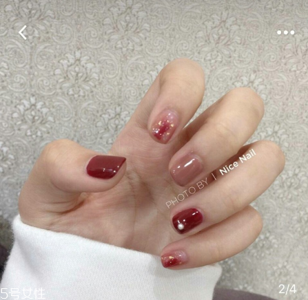 2018新年美甲款式 適合新年的美甲 2018新年美甲款式 適合新年的美甲