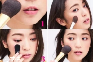 圓臉腮紅怎么打顯臉瘦？斜掃腮紅分分鐘變小臉