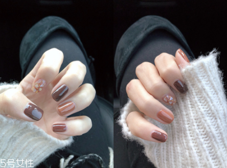 好看的紅絲絨美甲 適合新年的酒紅色美甲 好看的紅絲絨美甲 適合新年的酒紅色美甲